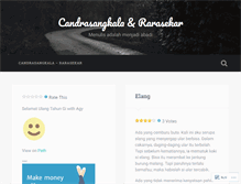 Tablet Screenshot of candrasangkala.wordpress.com