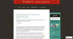 Desktop Screenshot of che13hl.wordpress.com