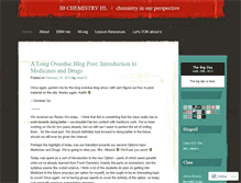 Tablet Screenshot of che13hl.wordpress.com