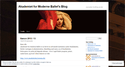 Desktop Screenshot of moderneballethorsens.wordpress.com