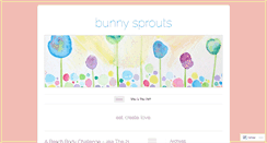 Desktop Screenshot of bunnysprouts.wordpress.com