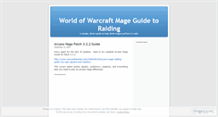 Desktop Screenshot of magekarch.wordpress.com