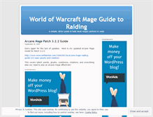 Tablet Screenshot of magekarch.wordpress.com