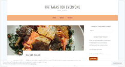 Desktop Screenshot of frittatasforeveryone.wordpress.com