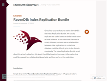 Tablet Screenshot of mohammedovich.wordpress.com