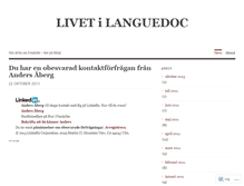 Tablet Screenshot of andersaberg.wordpress.com