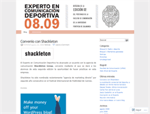 Tablet Screenshot of comunicaciondeportiva.wordpress.com