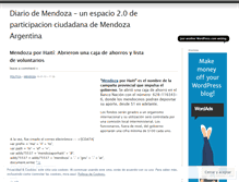 Tablet Screenshot of mendozaopina.wordpress.com