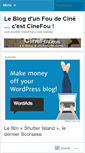 Mobile Screenshot of cinefou.wordpress.com
