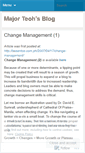 Mobile Screenshot of majorteoh.wordpress.com