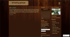 Desktop Screenshot of amazinggrange.wordpress.com