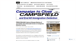 Desktop Screenshot of closecampsfield.wordpress.com