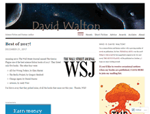 Tablet Screenshot of davidwaltonfiction.wordpress.com