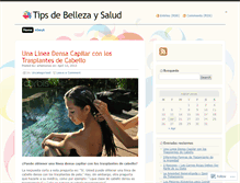 Tablet Screenshot of bellezatips.wordpress.com