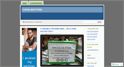 Desktop Screenshot of casalbertone.wordpress.com
