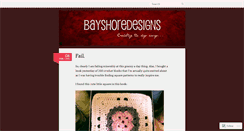 Desktop Screenshot of bayshoredesigns.wordpress.com