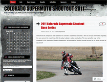 Tablet Screenshot of coloradosupermoto.wordpress.com