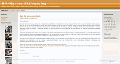 Desktop Screenshot of mitmacheraktionsblog.wordpress.com