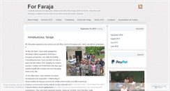 Desktop Screenshot of forfaraja.wordpress.com