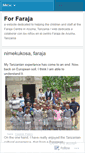 Mobile Screenshot of forfaraja.wordpress.com