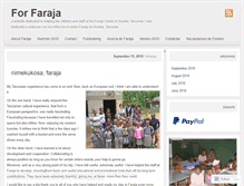 Tablet Screenshot of forfaraja.wordpress.com