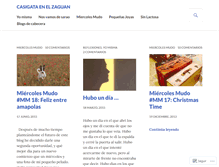 Tablet Screenshot of casigataenelzaguan.wordpress.com