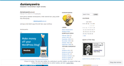 Desktop Screenshot of dunianyawira.wordpress.com