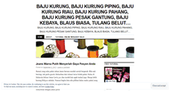 Desktop Screenshot of kurungpahang.wordpress.com