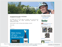 Tablet Screenshot of evadollinger.wordpress.com