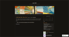 Desktop Screenshot of amytalk.wordpress.com