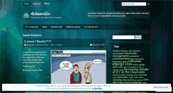 Desktop Screenshot of didascalic.wordpress.com