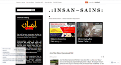 Desktop Screenshot of insansains.wordpress.com