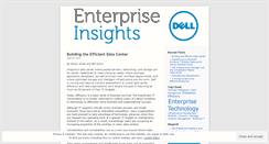 Desktop Screenshot of enterpriseinsights.wordpress.com