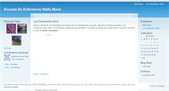 Desktop Screenshot of enfstellamaris.wordpress.com