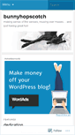 Mobile Screenshot of bunnyhopscotch.wordpress.com