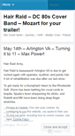 Mobile Screenshot of hairraid.wordpress.com