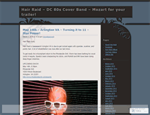 Tablet Screenshot of hairraid.wordpress.com