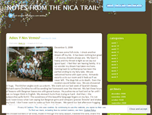 Tablet Screenshot of nicagirls.wordpress.com