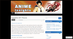 Desktop Screenshot of animeinsightsarchive.wordpress.com