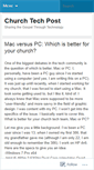 Mobile Screenshot of churchtechpost.wordpress.com