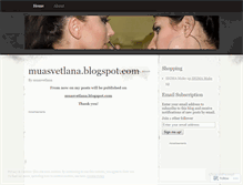 Tablet Screenshot of muasvetlana.wordpress.com