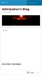 Mobile Screenshot of admrbadran.wordpress.com