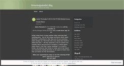 Desktop Screenshot of divinedesignsbridal.wordpress.com