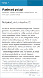 Mobile Screenshot of parimadpalad.wordpress.com