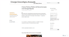 Desktop Screenshot of cirurgiaginecologica.wordpress.com