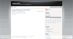 Desktop Screenshot of mephistotalos.wordpress.com