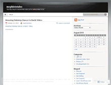 Tablet Screenshot of mephistotalos.wordpress.com