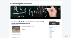 Desktop Screenshot of cheneviere.wordpress.com