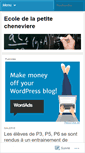 Mobile Screenshot of cheneviere.wordpress.com