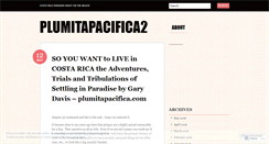 Desktop Screenshot of plumitapacifica2.wordpress.com